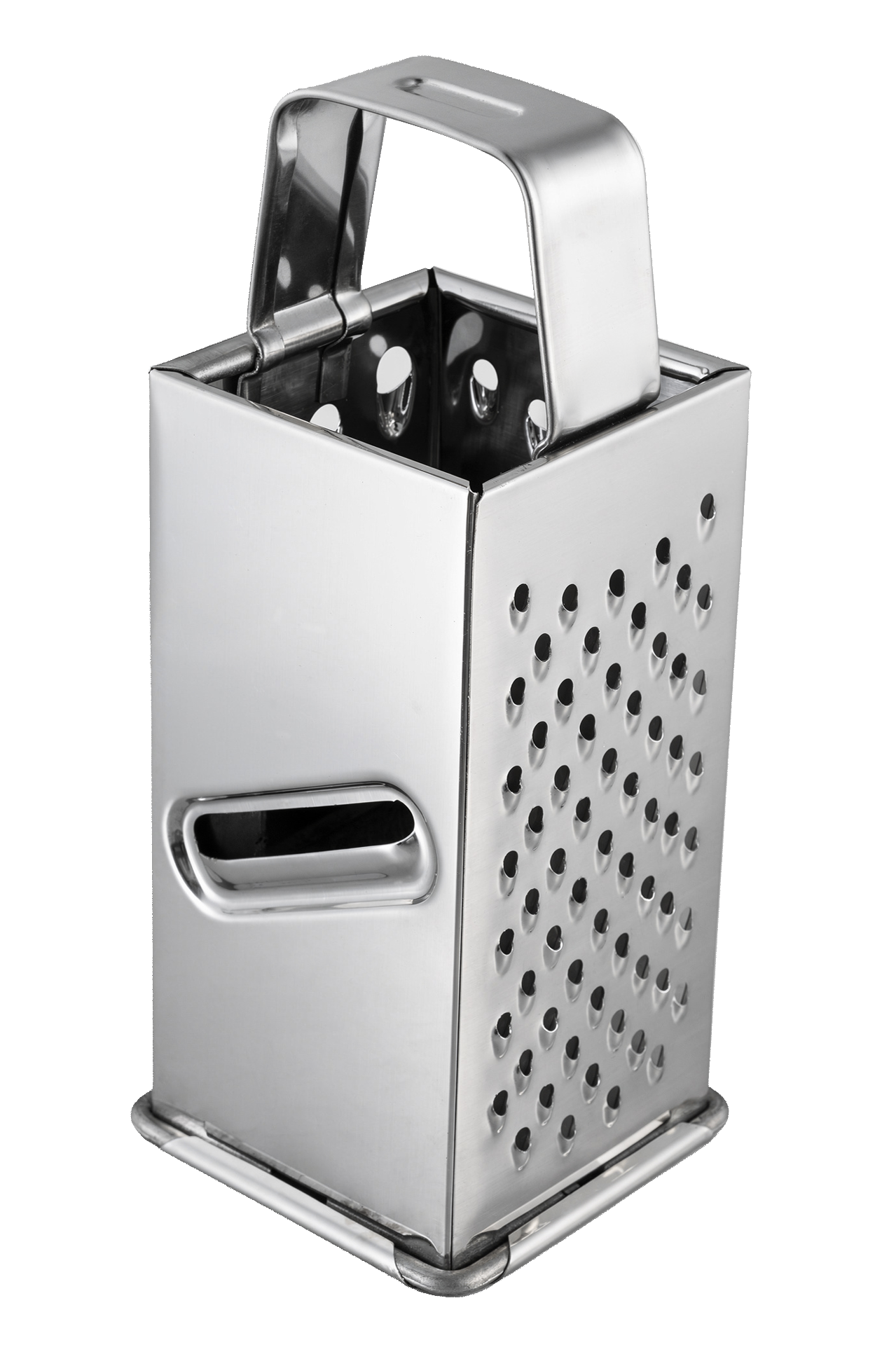 Micro Grater — front view with compact body and side slot